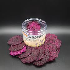 Gedroogde Pitahayaschijfjes Rood