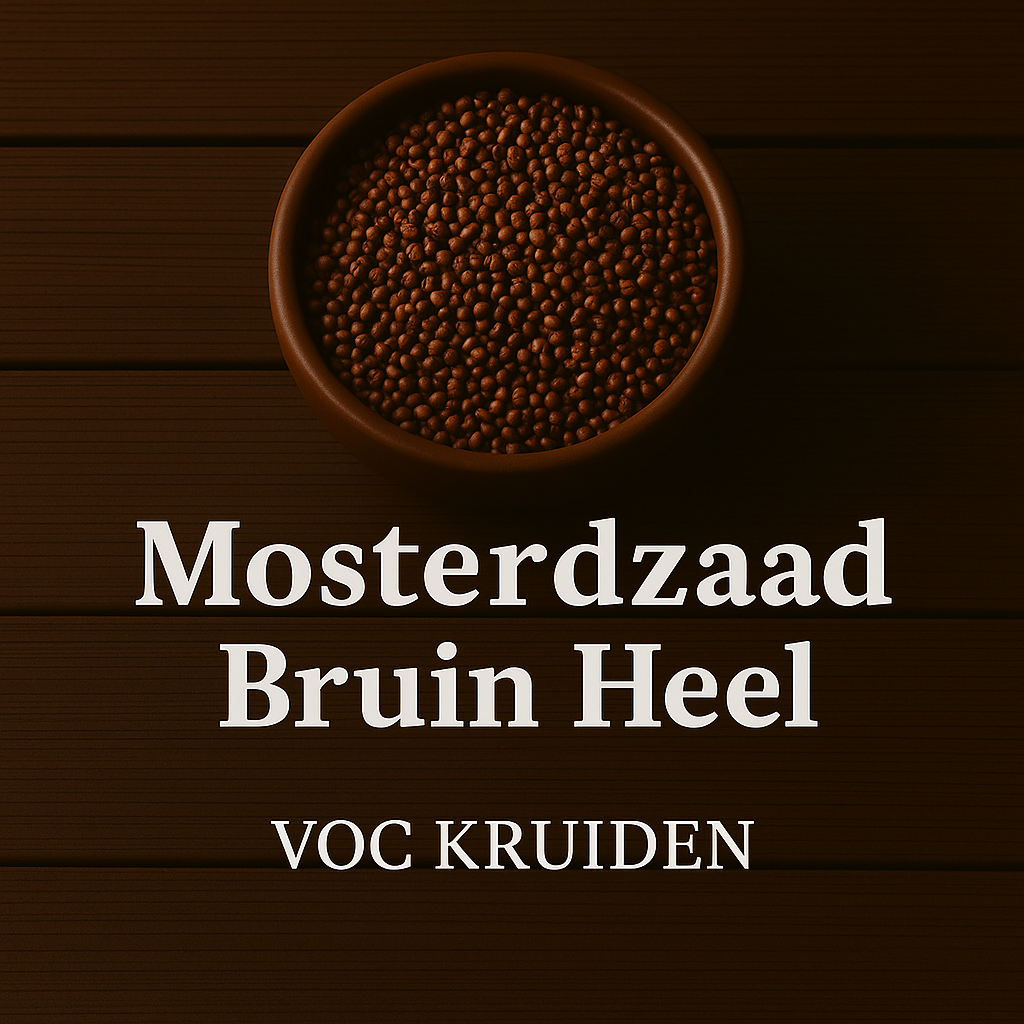 Mosterdzaad Bruin Heel 