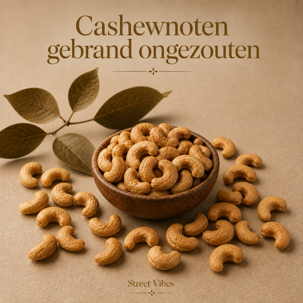 Cashewnoten gebrand ongezouten 100 gram