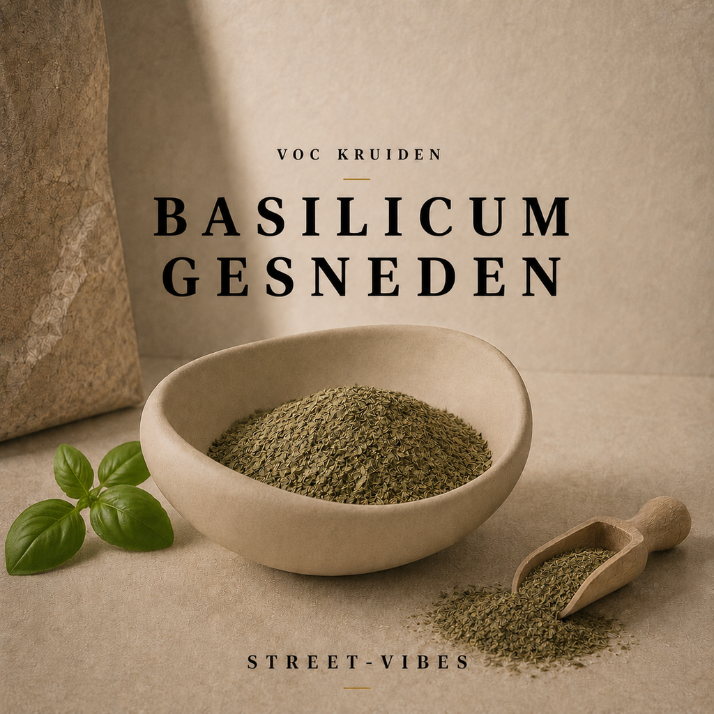 Basilicum gesneden 