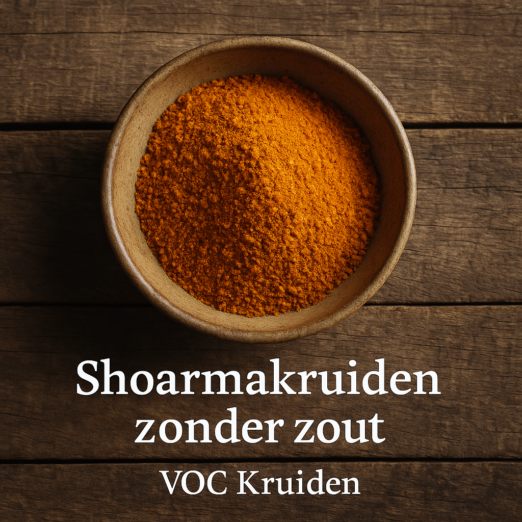 Shoarmakruidenmix zonder zout 