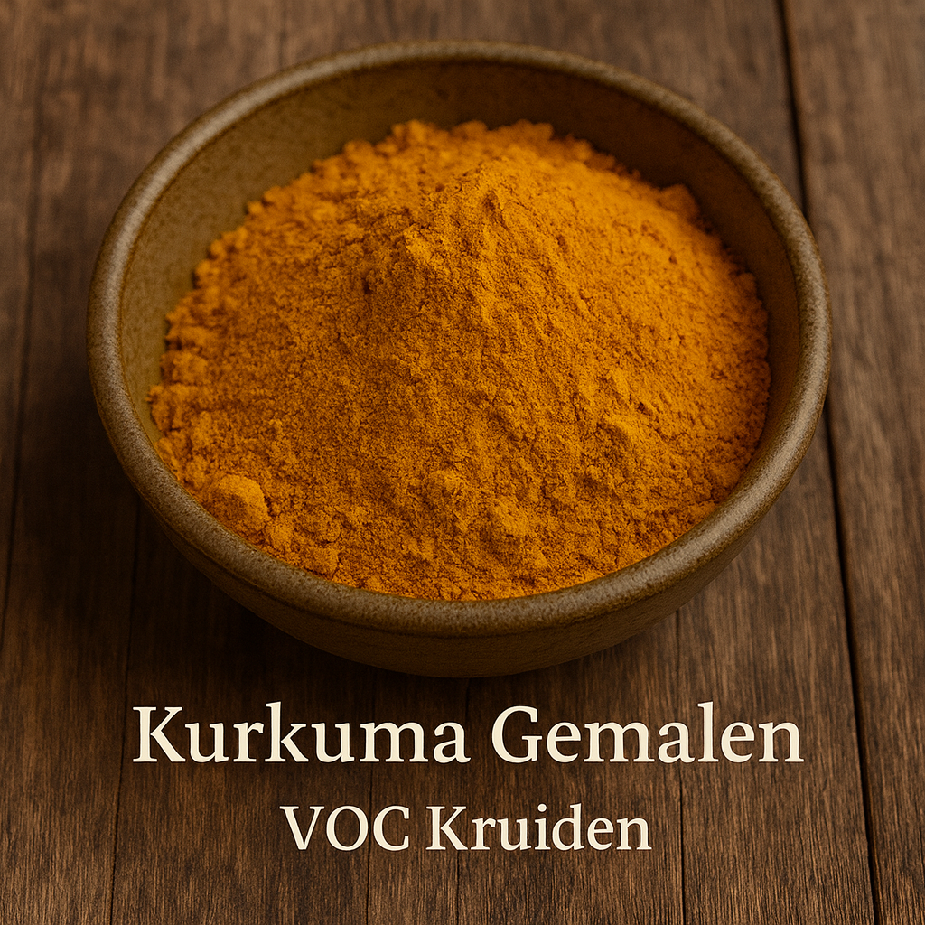Kurkuma gemalen 