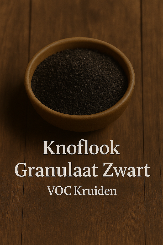 Knoflook granulaat Zwart 