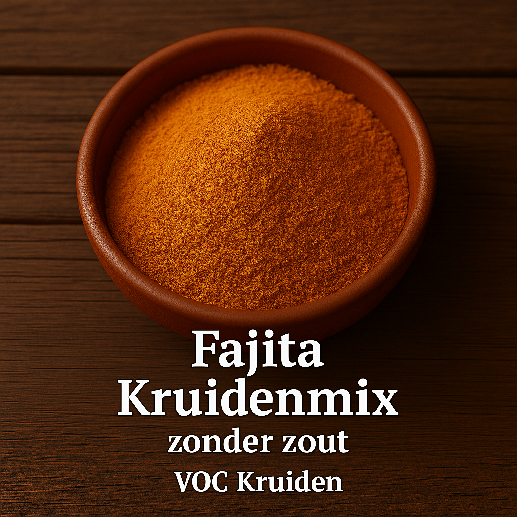 Fajita Kruidenmix zonder zout 