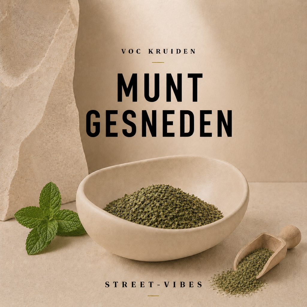 Munt gesneden 
