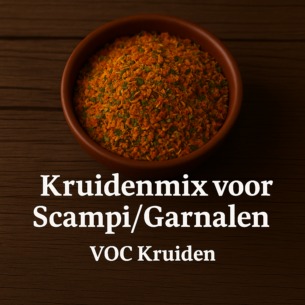 Kruidenmelange voor Scampi en Garnalen 