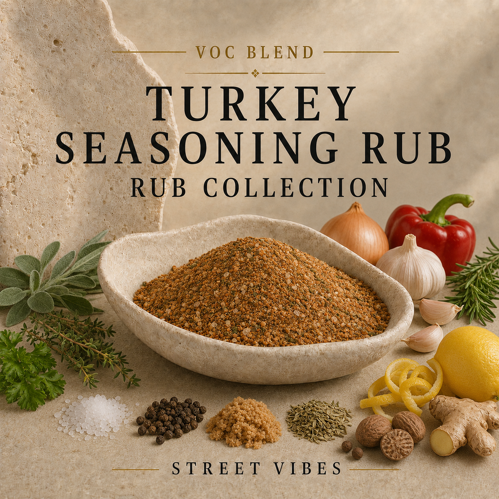 Kruidenrub Collection : Turkey Seasoning Rub VOC Blend 
