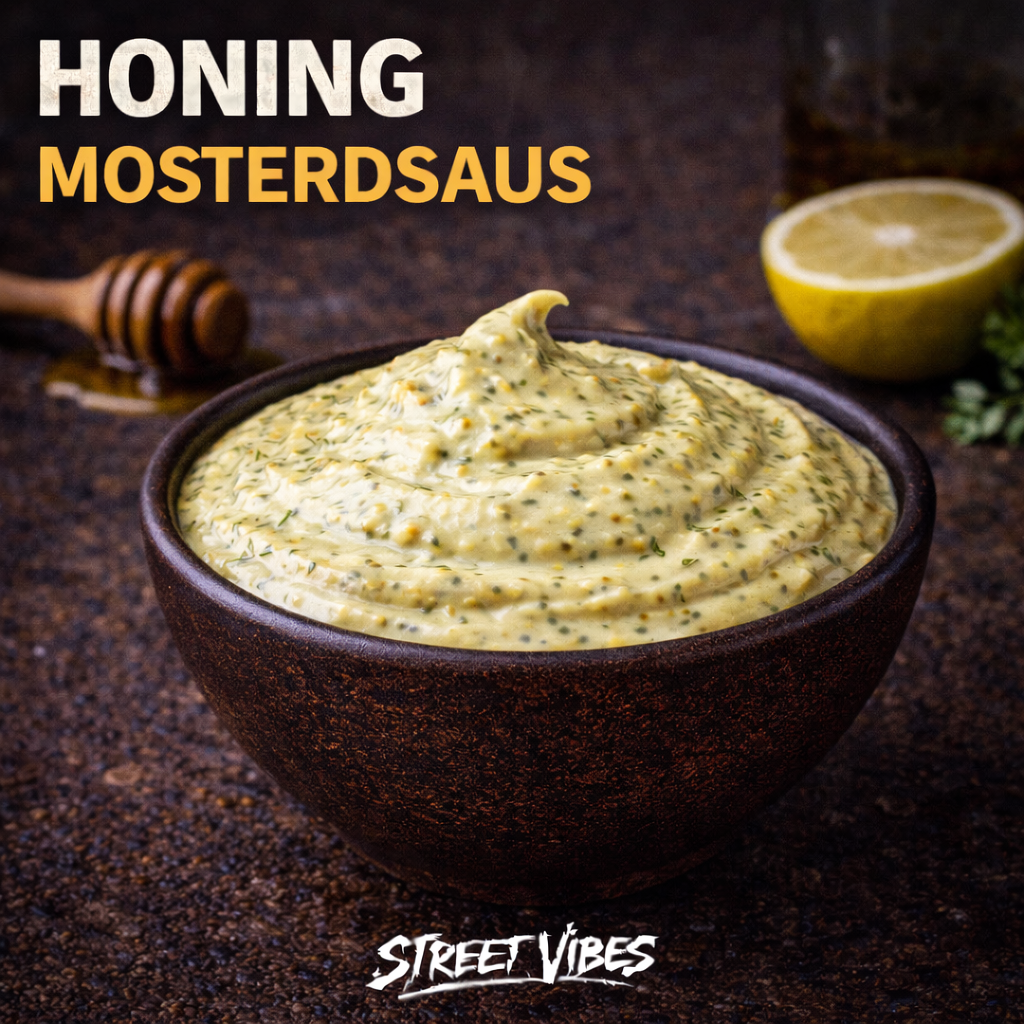 Honing Mosterdsaus  Glutenvrij / Lactosevrij