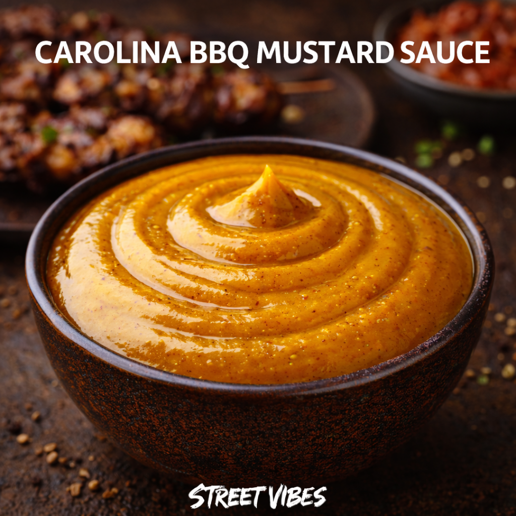Carolina BBQ Mustard Sauce Bevat Gluten / Lactosevrij
