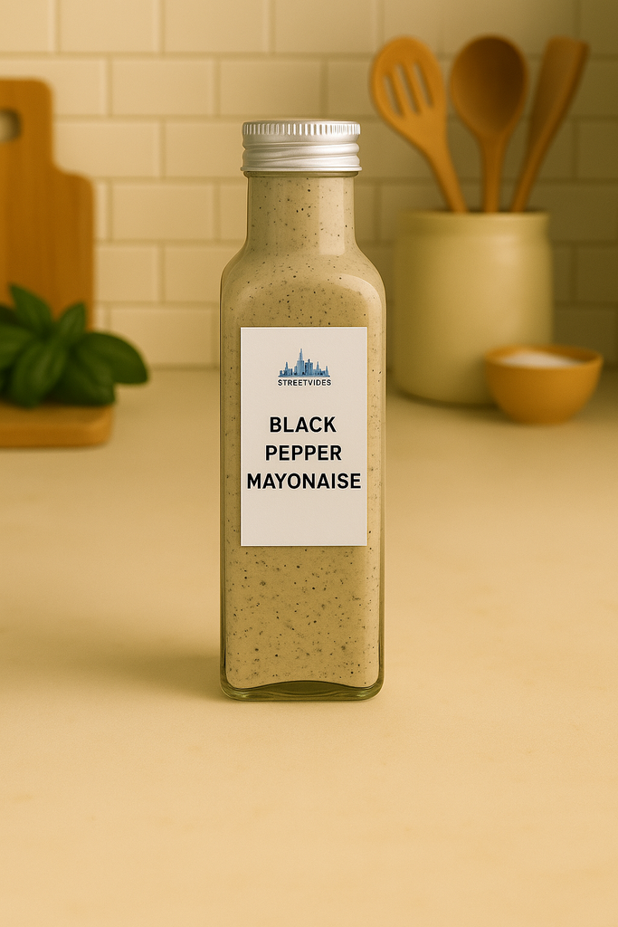 Black Pepper Mayo squeezer 250 ml