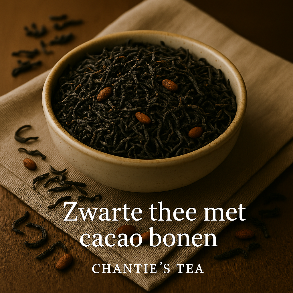 Zwarte Thee met Cacaobonen 