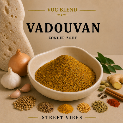 Vadouvan Kruidenmix zonder zout 