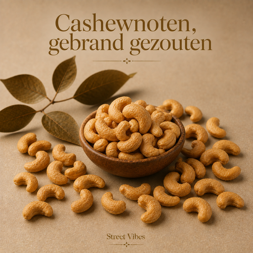 Cashewnoten gebrand gezouten 100 gram