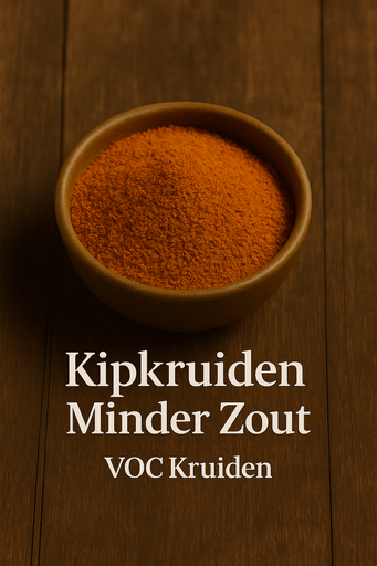 Kipkruiden minder zout 