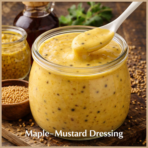 Maple Mustard Dressing Glutenvrij / Lactosevrij