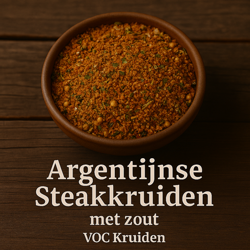 Argentijnse Steakkruiden met zout 100 gram