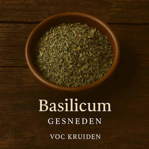 Basilicum gesneden 
