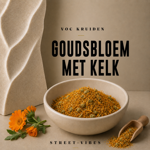 Goudsbloem met kelk 