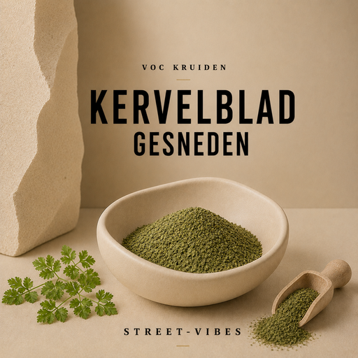Kervelblad gesneden 
