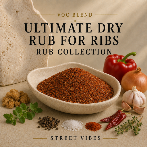 Kruidenrub Collection : Ultimate Rub voor Ribs VOC Blend 