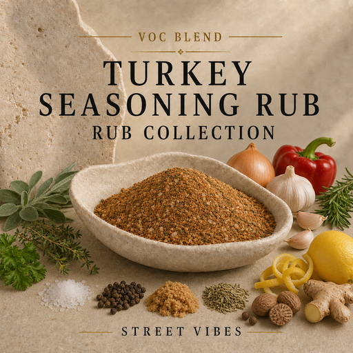 Kruidenrub Collection : Turkey Seasoning Rub VOC Blend 