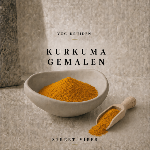 Kurkuma gemalen 