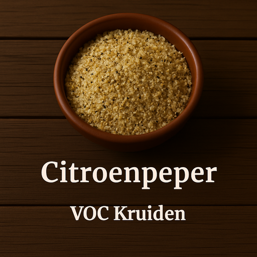 Peper : Citroenpeper met zout 