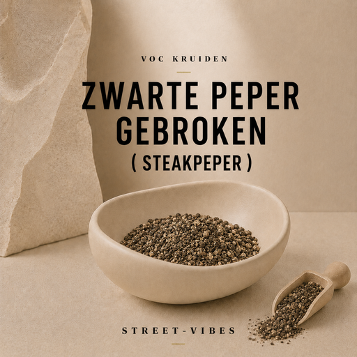 Peper Collection : Zwarte peper gebroken ( steak ) 