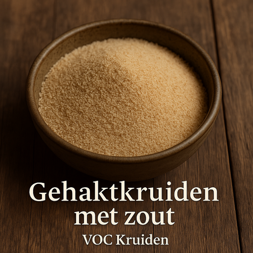 Gehaktkruiden met zout 