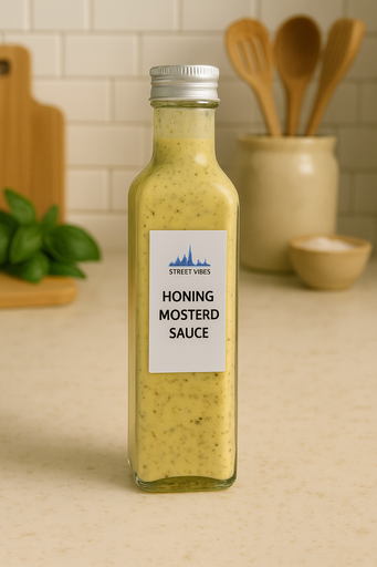 Honing Mosterdsaus squeezer 250 ml