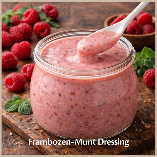 Frambozen Munt Dressing Glutenvrij / Lactosevrij
